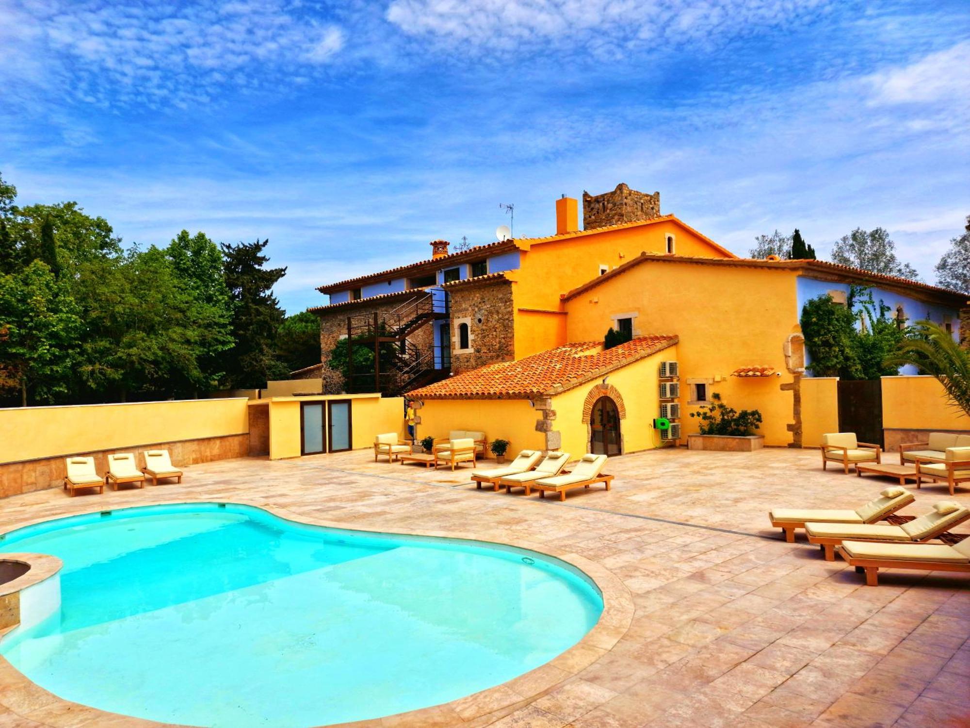 Boutique Hotel Comtal Empuries Roses Buitenkant foto